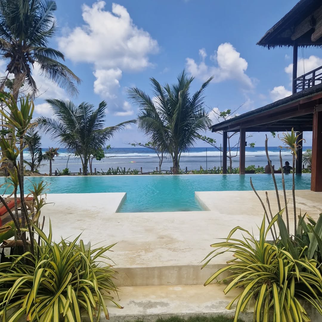 Guests enjoying the resort