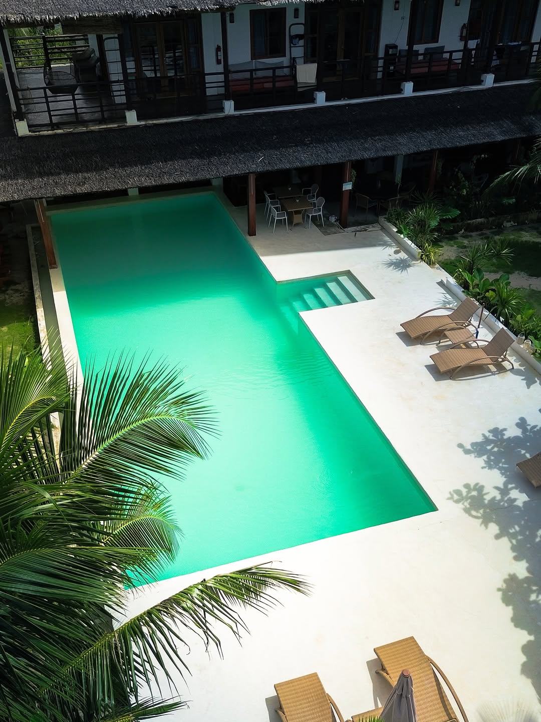 The resort grounds